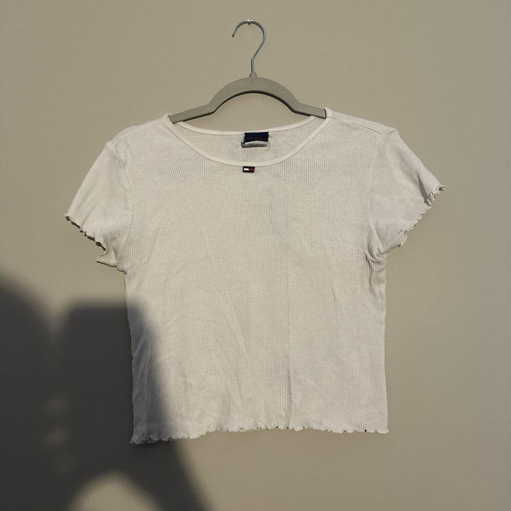 Tommy Hilfiger Crop Fitted Tee